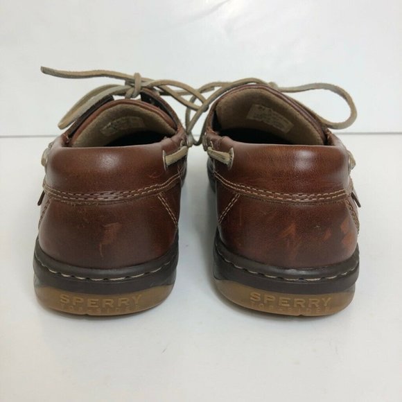 Sperry Top-Sider Mens Original Burnished Boat Shoe - Picture 4 of 8